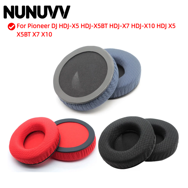 Sennheiser Headphone Hd 25 - Ersatz-Ohrpolster für Pioneer DJ HDJ-X5 HDJ-X5BT