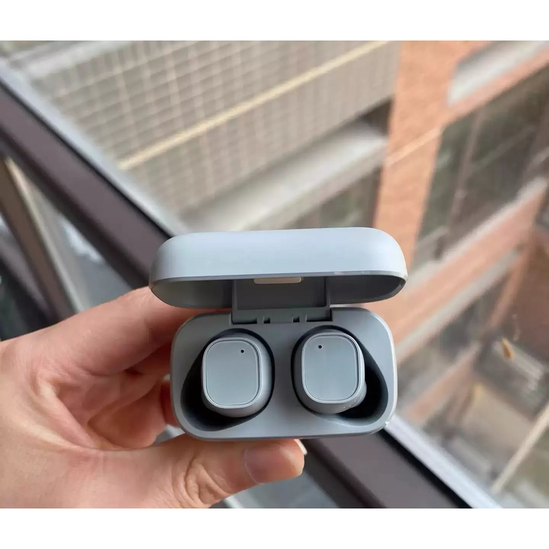 Earbuds Charging Case - Geeignet für Sennheiser CX500BT Graue TWS-Ohrhörer,