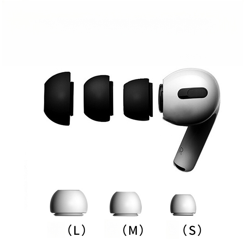 Silicone Ear Tip Replacement - Weiße Silikon-Ohrstöpsel mit Filternetz, 3 Größen,