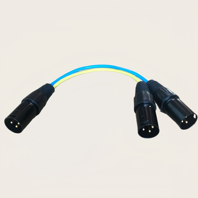 Audio XLR Y-Splitter (4 Ausfüh – Audio Splitter Y Bewertung und Preis