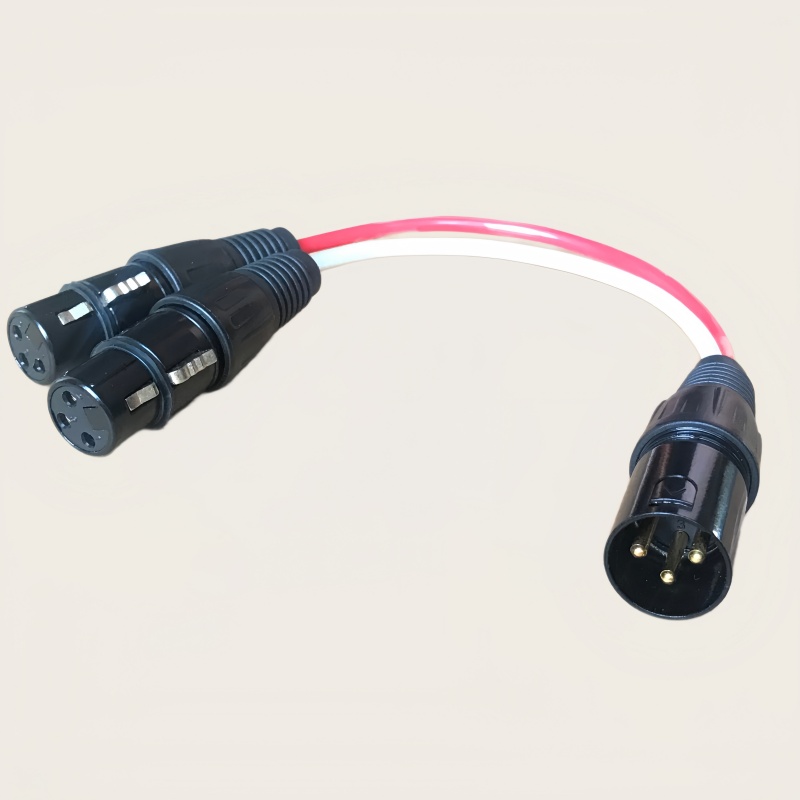 Audio XLR Y-Splitter (4 Ausfüh – Audio Splitter Y Bewertung und Preis