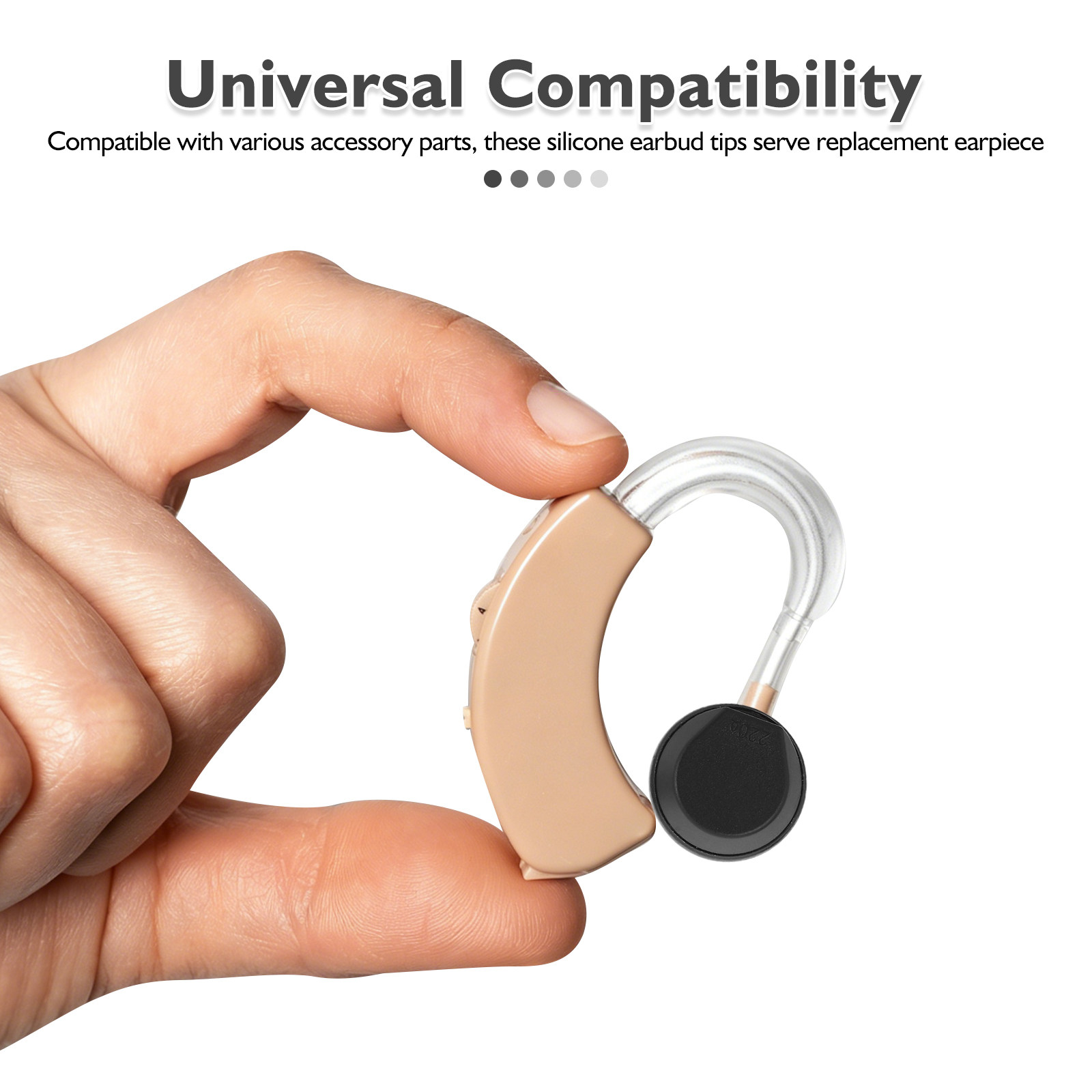 Universelle Hörgeräte-Ohrstöps – Silicone Ear Tip Replacement Bewertung und Preis
